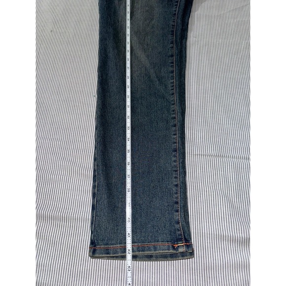 True Religion Rocco Mens Relaxed Skinny Jeans Medium Wash Size 33 - Picture 11 of 11
